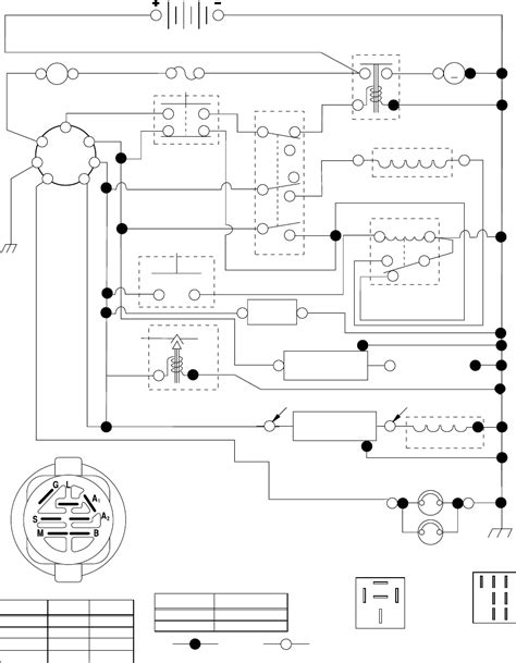 The above diagram will give you an at a glance idea of how a tractor is wired up. . Husqvarna pto switch wiring diagram